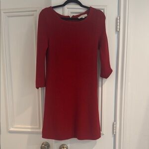 Elegant Red Women's Dress